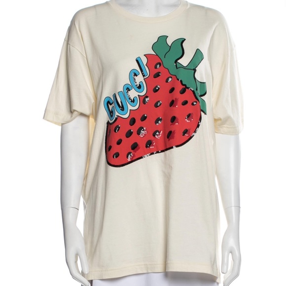 Gucci Strawberry Shirt Gucci Sale Gucci Strawberry Sweatshirt